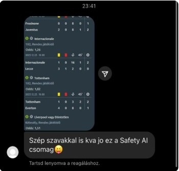 Tagi nyertes szelvény 3